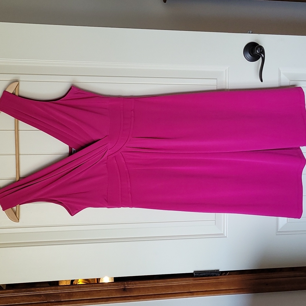 Worthington hot pink cocktail dress